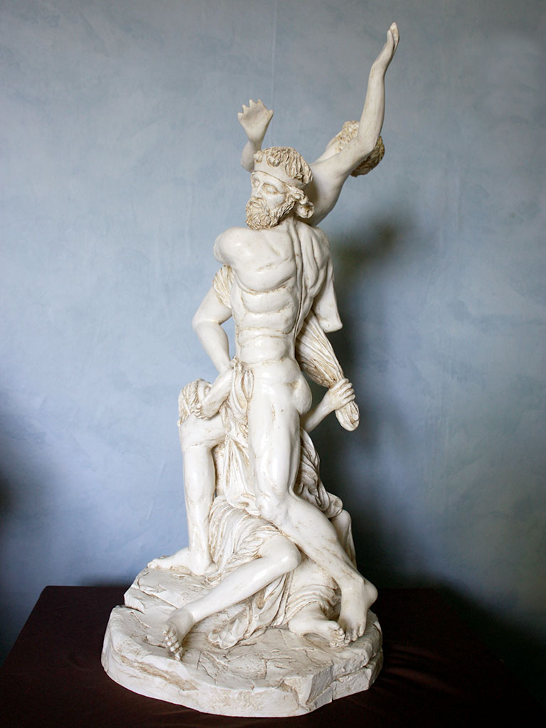 Sculpture tactile, Enlèvement de Proserpine par Pluton de Girardon