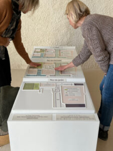 PLANS TACTILES BATIMENT INGUIMBERTINE CARPENTRAS