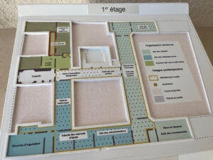 PLANS TACTILES BATIMENT INGUIMBERTINE CARPENTRAS