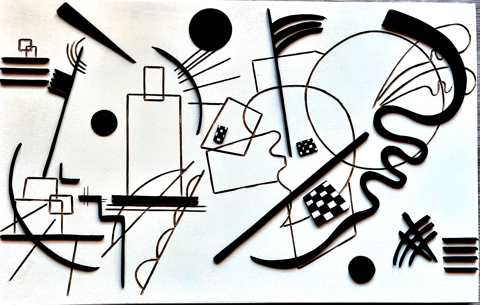 Transposition tactile Kandinsky Transposition tactile Kandinsky