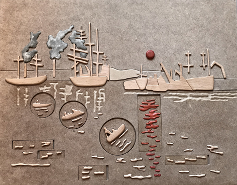 Transposition tactile Monet Transposition tactile Monet